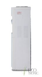 Кулер "Экочип" V21-L white-silver
