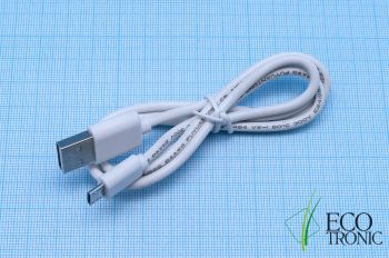 Шнур сетевой к помпе PLR-300 (USB) v.2 ― ООО "Экосистемс" питьевое оборудование Ecotronic: кулеры, пурифайеры, тиабары, фильтры