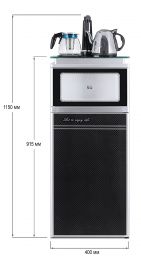 Кулер с чайным столиком Тиабар Ecotronic TB3-LE UV