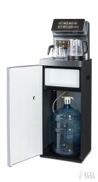 Кулер с чайным столиком Тиабар Ecotronic TB15-LNR morandy gray