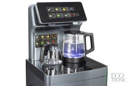 Кулер с чайным столиком Тиабар Ecotronic TB15-LNR morandy gray