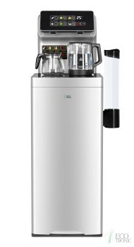 Кулер с чайным столиком Тиабар Ecotronic TB15-LNR silver ― ООО "Экосистемс" питьевое оборудование Ecotronic: кулеры, пурифайеры, тиабары, фильтры