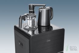 Кулер с чайным столиком Тиабар Ecotronic TB18-LE black