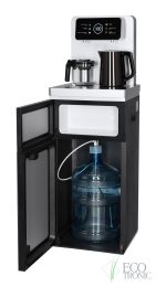 Кулер с чайным столиком Тиабар Ecotronic TB19-LNR Arctic Grey