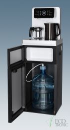 Кулер с чайным столиком Тиабар Ecotronic TB19-LNR Arctic Grey
