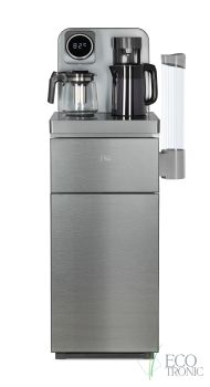 Кулер с чайным столиком Тиабар Ecotronic TB20-LNR grey ― ООО "Экосистемс" питьевое оборудование Ecotronic: кулеры, пурифайеры, тиабары, фильтры