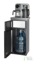 Кулер с чайным столиком Тиабар Ecotronic TB20-LNR grey
