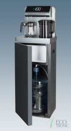 Кулер с чайным столиком Тиабар Ecotronic TB24-LNR grey
