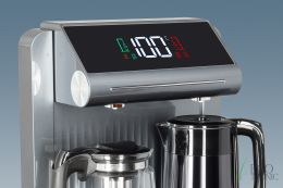 Кулер с чайным столиком Тиабар Ecotronic TB24-LNR grey