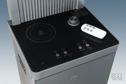 Кулер с чайным столиком Тиабар Ecotronic TB24-LNR grey