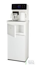 Кулер с чайным столиком Тиабар Ecotronic TB25-LNR white