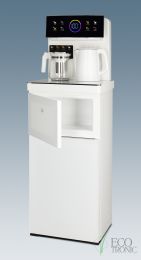Кулер с чайным столиком Тиабар Ecotronic TB25-LNR white
