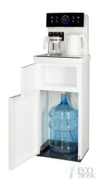 Кулер с чайным столиком Тиабар Ecotronic TB25-LNR white