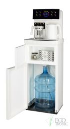 Кулер с чайным столиком Тиабар Ecotronic TB25-LNR white