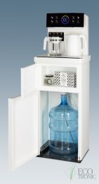 Кулер с чайным столиком Тиабар Ecotronic TB25-LNR white
