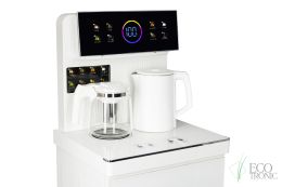 Кулер с чайным столиком Тиабар Ecotronic TB25-LNR white