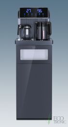 Кулер с чайным столиком Тиабар Ecotronic TB30-LNR UV dark grey