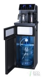 Кулер с чайным столиком Тиабар Ecotronic TB30-LNR UV dark grey