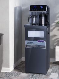 Кулер с чайным столиком Тиабар Ecotronic TB30-LNR UV dark grey