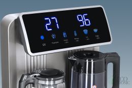 Кулер с чайным столиком Тиабар Ecotronic TB30-LNR UV grey