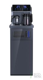 Кулер с чайным столиком Тиабар Ecotronic TB33-LNR UV dark grey
