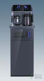 Кулер с чайным столиком Тиабар Ecotronic TB33-LNR UV dark grey
