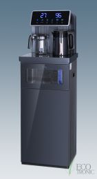 Кулер с чайным столиком Тиабар Ecotronic TB33-LNR UV dark grey
