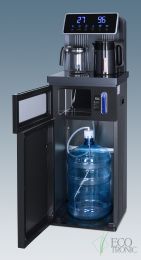 Кулер с чайным столиком Тиабар Ecotronic TB33-LNR UV dark grey