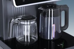 Кулер с чайным столиком Тиабар Ecotronic TB33-LNR UV dark grey