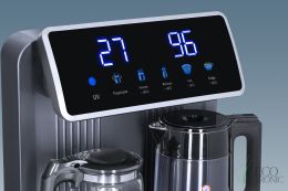Кулер с чайным столиком Тиабар Ecotronic TB33-LNR UV dark grey