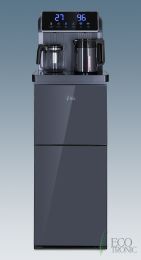 Кулер с чайным столиком тиабар Ecotronic TB35-LFR dark grey с холодильником