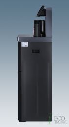 Кулер с чайным столиком тиабар Ecotronic TB35-LFR dark grey с холодильником