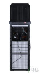 Кулер с чайным столиком тиабар Ecotronic TB35-LFR dark grey с холодильником