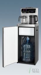 Кулер с чайным столиком Тиабар Ecotronic TB44-LE silver