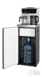 Кулер с чайным столиком Тиабар Ecotronic TB44-LE silver