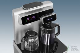 Кулер с чайным столиком Тиабар Ecotronic TB44-LE silver