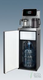 Кулер с чайным столиком Тиабар Ecotronic TB45-LE graphite