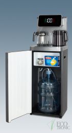 Кулер с чайным столиком Тиабар Ecotronic TB45-LE graphite