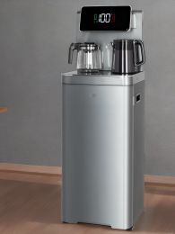 Кулер с чайным столиком Тиабар Ecotronic TB45-LE graphite