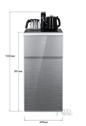 Кулер с чайным столиком Тиабар Ecotronic TB60-LNA silver