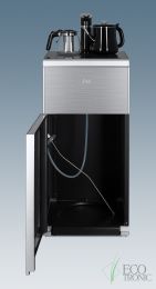 Кулер с чайным столиком Тиабар Ecotronic TB60-LNA silver