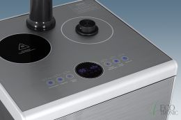 Кулер с чайным столиком Тиабар Ecotronic TB60-LNA silver