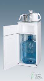 Кулер с чайным столиком Тиабар Ecotronic TB61-LNA white