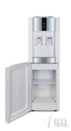 Кулер "Экочип" V21-LF white-silver с холодильником