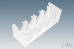 Держатель - блок на 4 фильтра в сборе со скобой пластик